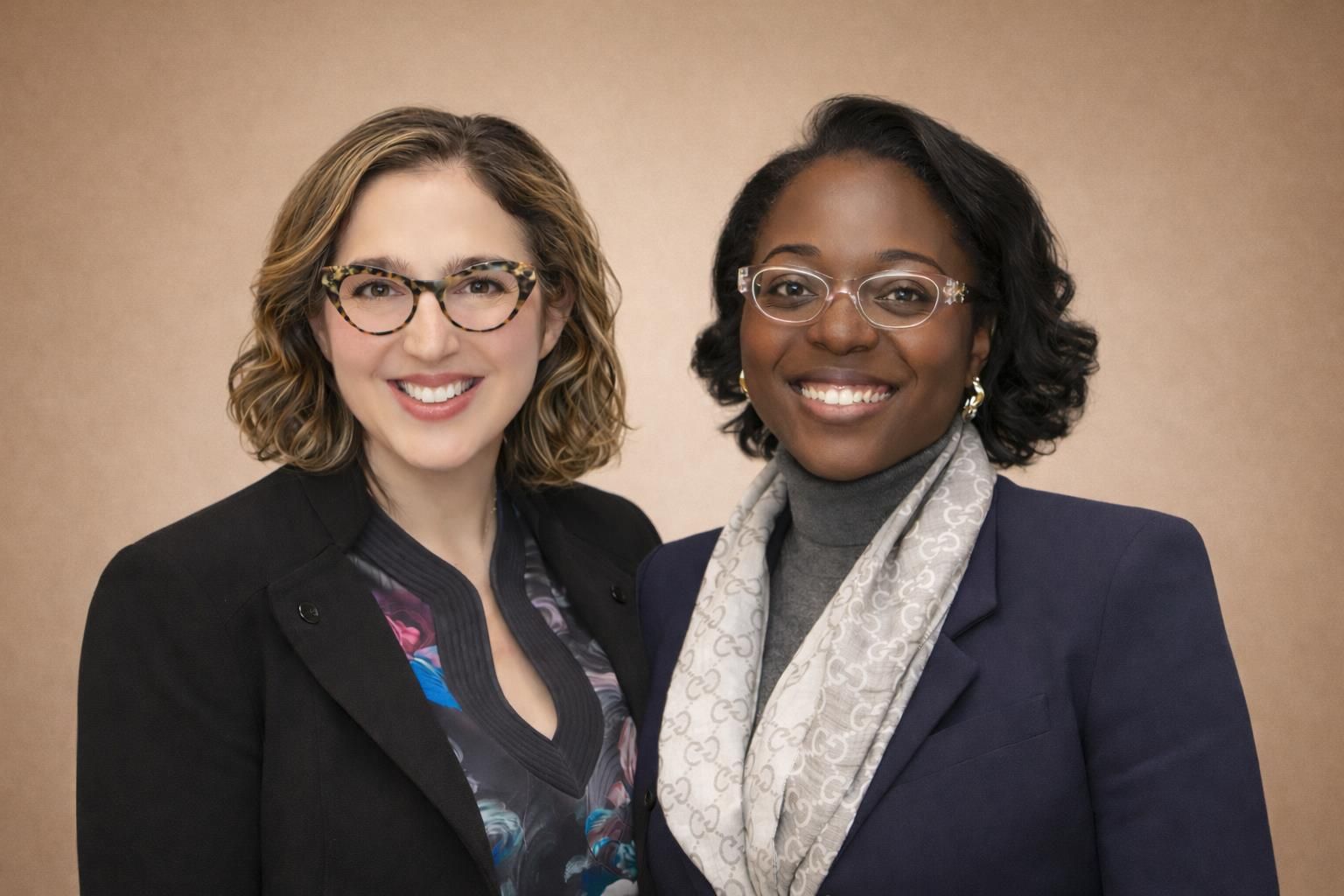 Dr. Heidi Bender and Fanesse George